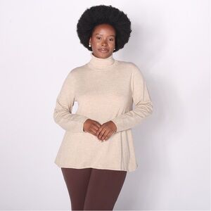 Wynne Layers Cashmere mix Turtleneck 2X